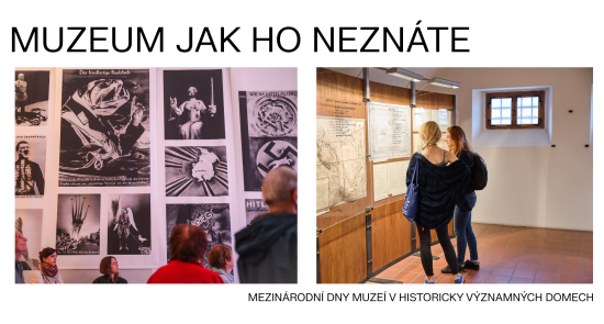 Mezinárodní dny muzeí v historicky významných domech: Muzeum jak ho neznáte